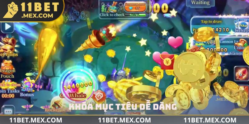 Khóa mục tiêu dễ dàng