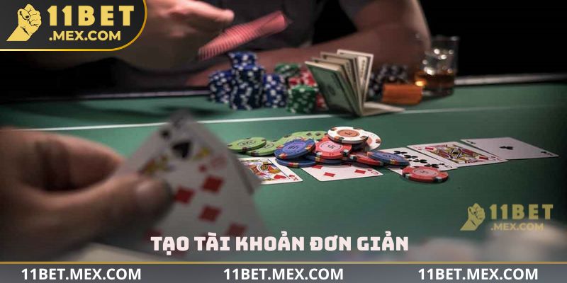 Tạo tài khoản đơn giản